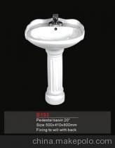 衛(wèi)浴精品之選 深度解析立柱盆B103的卓越品質(zhì)與心怡瓷行廠家直銷優(yōu)勢(shì)